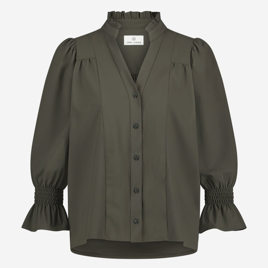 New Jane Lushka Olivia Blouse Technical Jersey