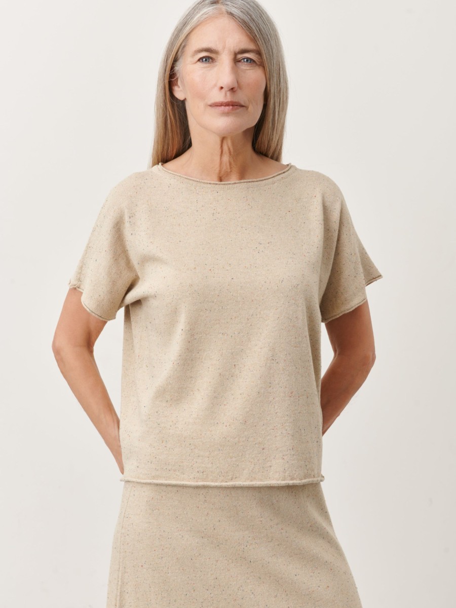 New Jane Lushka Clay Pu Top